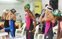Another fourteen medals for the South African swimming team at the African Junior Swimming Championships Another fourteen medals for the South African swimming team at the African Junior Swimming Championships