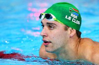 LE CLOS HEADLINES SOUTH AFRICA'S CHARGE AT THE FINA SWIMMING WORLD CUP LE CLOS HEADLINES SOUTH AFRICA'S CHARGE AT THE FINA SWIMMING WORLD CUP